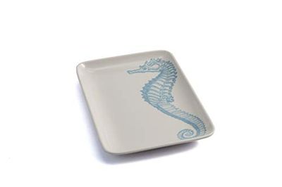 Thomas Paul Melamine TP150 Seahorse Soap Dish Tray, Melamine, Multicolor