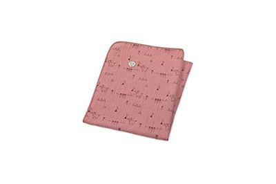 Sterntaler Couverture en Mousseline Emmis Garden Rouge