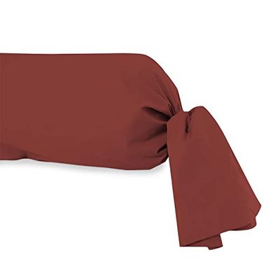 Soleil d'Ocre snee van Bolster, Katoen, Rood, 45 x 135 cm