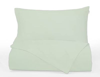 Bianca Plain Dyed Percale Light Green