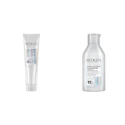 Redken | Trattamento professionale Acidic Bonding Concentrate ABC, Azione Riparatrice & Balsamo professionale Acidic Bonding Concentrate ABC, Azione Riparatrice