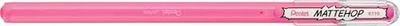 Pentel K110 MatteHop Matte Gel Rollerball Pen, 1.0mm Tip, Light Pink (Pack of 12)