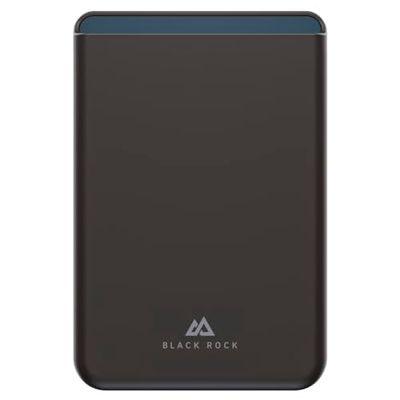 Black Rock Unisex Urban Mag Wallet reisaccessoires kaarthoezen voor reizigers, zwart, zwart, Kompakt