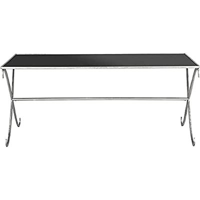 Safavieh Parker soffbord 109x50x46.35 cm Silver/Glass
