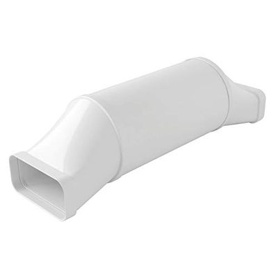 La Ventilazione STK157B-Y Grille de Ventilation, Blanc, 150x70 mm