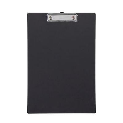 MAUL Maul Balance Clipboard A4 Cardboard Writing Board in DIN A4 Format Clipboard for Hanging Modern Clip for Storage of Paper for Office, Kitchen and Workshop Black
