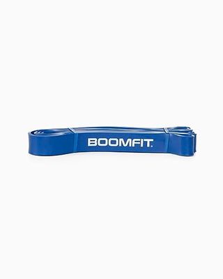 BOOMFIT Banda Elástica de Resistencia 29 mm elastische weerstandsband voor volwassenen, uniseks, 29 mm, blauw, eenheidsmaat