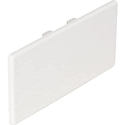 Ytterstycke 60 x 110 mm ren vit för kabelkanal