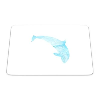 Bonamaison, Tapis de Souris Rectangle Imprimé Numériquement, Fond Antidérapant, pour Bureau et Maison, Taille: 22x18cm