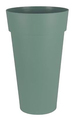 EDA - blomkruka hög vas XXL Toscana Ø 48 cm - volym 90 L - Ø 48 x H,80 cm - lagergrön