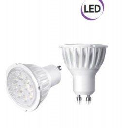 Electraline 63280 Spot LED Regolabile GU10, 5.5W, 350 Lumen, Luce Calda 6500K