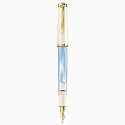 Pelikan 822992 Classic M200 Pastel-Blue penna stilografica, pennino EF