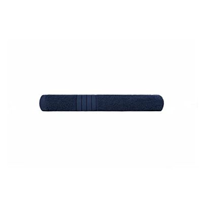 Brentfords Juego Individual de Lujo, Color Azul Marino, 100% algodón, tamaño Extragrande, súper absorbentes y de Secado rápido, tamaño Jumbo, 90 x 150 cm