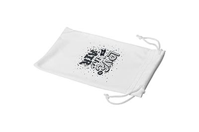 Bonamaison Imprimé Numériquement Lunettes Étui avec Cordon de Serrage, 100% Coton, Sac Lunettes, Pochette à Lunettes, 1 Pièce, Taille: 11x19 Cm