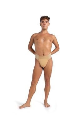 Capezio Dames N5930 Gewatteerde Dansriem - Naturel, Groot