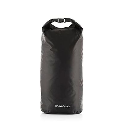 InnovaGoods - Borsa Impermeabile Sportiva Dryhux, Resistente all'Acqua, Multiuso per Sport Acquatici e Outdoor, 20L Capacità, Doppia Tracolla Regolabile, Chiusura Sicura Click, Multicolore, 20 L, PVC