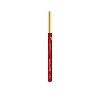 L'Oréal Paris Color Riche Le Lipliner 300 Le Rouge Paris, konturówka do ust z miękkim wkładem, zapewnia wyraźne kontury ust, ze składnikami pielęgnacyjnymi