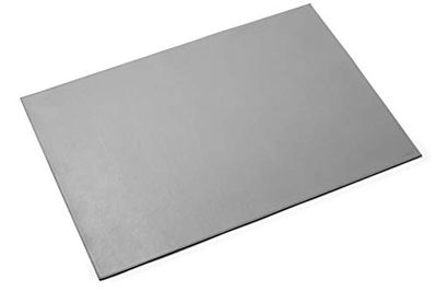 Durable 730510 Bloc de notas de cuero suave de alta calidad, 650 x 450 mm, antideslizante, Made in Germany, gris