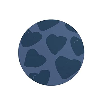 Questo Casa, Round Digital Printed Mouse Pad, Non-Slip Base, for Office and Home, Diameter:22cm