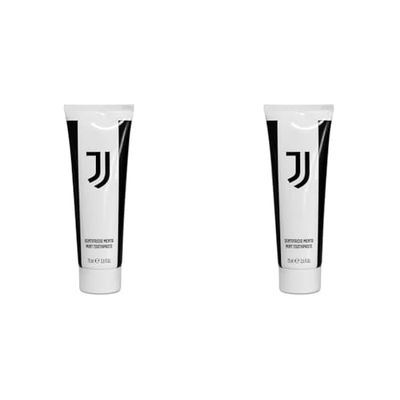 Naturaverde | Kids - Football Team - Dentifricio alla Menta per Bambini, Juventus, Dentifricio Bambini con Formula Delicata, Dentifricio per Tifosi Juventini, 75ml (Confezione da 2)