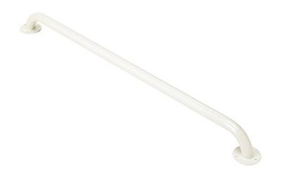 HOMECRAFT Steel Ringwood Grab Bar, Safety Rail and Mobility Aid for Bathroom and Shower, Elderly, Handicapped and Disabled User Support, Indoor and Outdoor Attachment , 36"