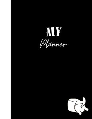 My Planner: Master Your Time, Achieve Your Goals, and Organize Your Life in Style (Black Cat)