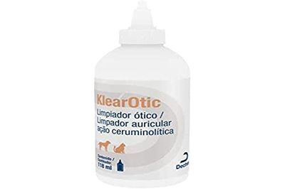 DECHRA VETERINAY PRODUCTS S.L.U KLEAROTIC 118 ML, 3600 W, 1 Liter, 44 Decibel, Plastica