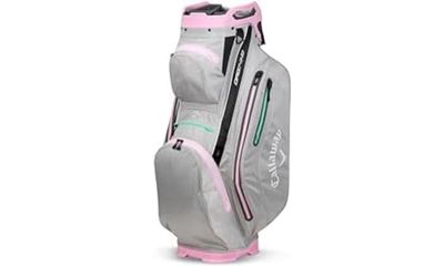 Callaway Bg CG CRT Org 14 HD Grigio/Rosa 24 EU, Borsa da Golf Unisex-Adulto, Taglia Unica