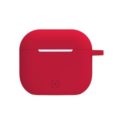 CELLY FUNDA AIR CASE RED PARA ESTUCHE AIRPODS (3 GEN)
