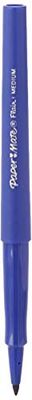 PAPER:MATE LOT DE 3 STYLOS FEUTRE Flair Original Nylon PTE MOYENNE BLEU