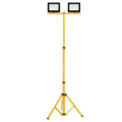 Glowster Set van 2 projectoren x 30 W + uittrekbare beugel (60-160 cm) met 3 m kabel