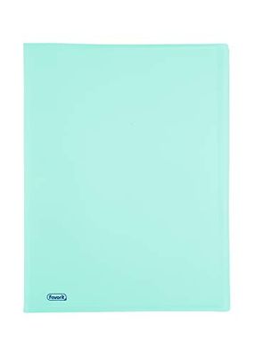 Favorit 400116606 protector P @ stel con 20 sobres lisas, tamaño Interior 22 x 30 cm, Color Celeste