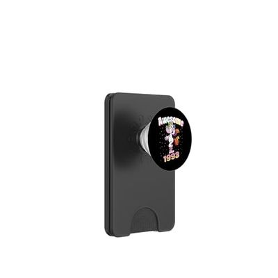 Awesome Since 1993 Divertido unicornio cumpleaños retro PopSockets PopWallet para MagSafe