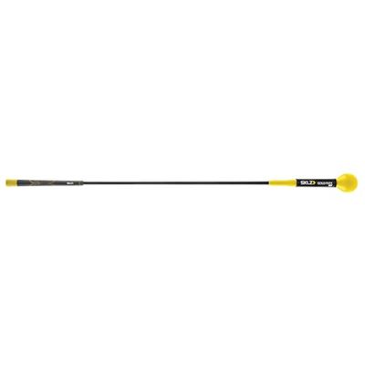 SKLZ Golftrainingsprodukt Golf Gold Flex-Kraft Und Timing Trainer ferramenta para melhorar o swing, unissexo, preto/amarelo, tamanho único