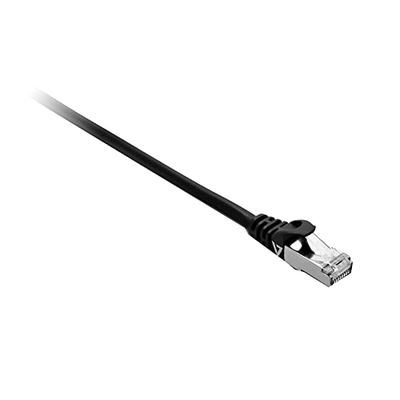 V7 V7CAT7FSTP-3M-BLK-1E CAT7 SFTP 3 m surowy kabel krosowy czarny