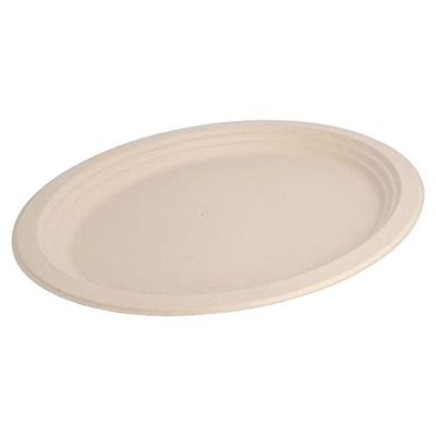 Garcia de Pou 500 Eenheid Bionische ovale plaat in doos, 32 x 25,5 x 2,1 cm, Cellulose,