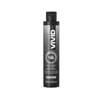 Planet Vivid - BLACK HOLE | Black Semi-Permanent Hair Dye | No Ammonia or Peroxide | Vegan. 150ml