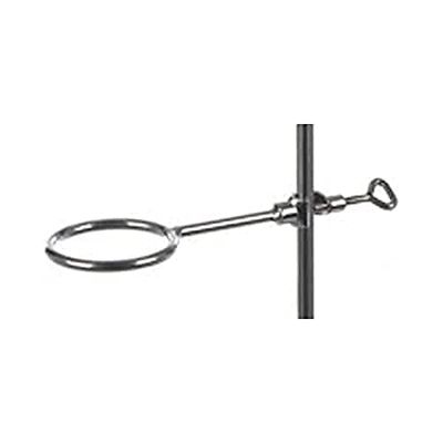 Bochem MN-0870 - Anello per treppiede in acciaio INOX 18/10, con manicotto, diametro interno 120 mm x lunghezza gambo 70 mm
