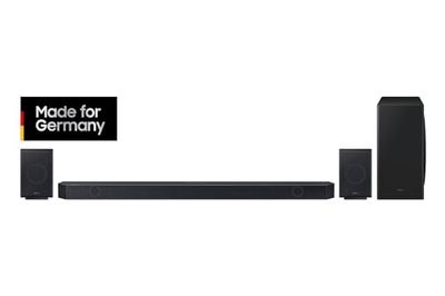 Samsung HW-Q935GD 9.1.4 Canale Q-Soundbar per TV, altoparlante posteriore a 2.0.2 canali, altoparlante Bluetooth wireless Dolby Atmos/DTS:X, Q-Symphony [2024]