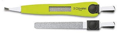 CORTACUTICULAS CON LIMA INOX 12.5 cm. D 3C
