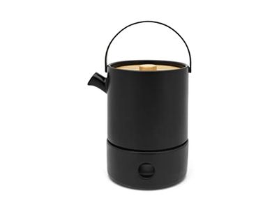 Bredemeijer Umea Servizio da tè, Gres, Nero, 1200 ml