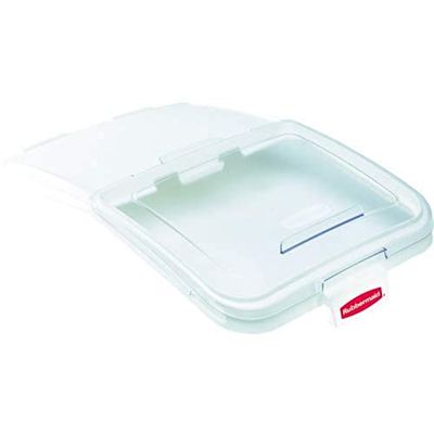 Rubbermaid Prosave schuifdeksel met 0,9 liter schep voor fg360088 ingrediënten Bin, transparant, rood, 1