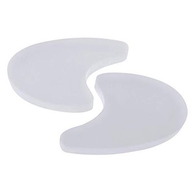 Separador de dedos del pie, Media Luna, Corrector de dedos de gel para Hallux Valgus, Dedos montados, Callos, Fácilmente Lavable, Talla M