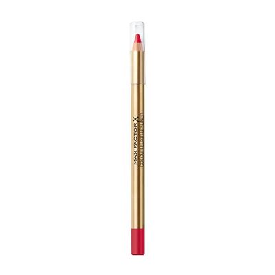 Max Factor Colour Elixir Lip Liner, Perfilador De Labios, Tono 65 Red Sangria - 4g, Rojo, Otros