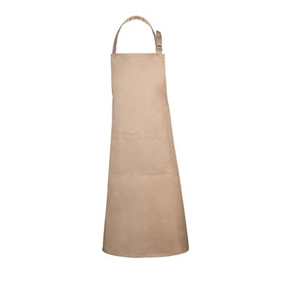 MISEMIYA - APRON WAITER UNISEX APRONS KITCHEN APRON WAITER CHEF 70mm x 90mm - Ref.867 - Beige