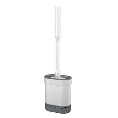 Metaltex 185518000 Cleany toalettborste platt, flexibel, vit