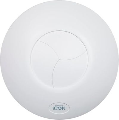 Airflow® iCON 60 Extractor – 150 mm, 78 l/s, 66.3 W, Tecnología Persiana Iris – Módulos Temporizador/Humedad/Movimiento Opcionales – Cocina/Lavadero – Garantía 3 Años