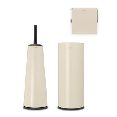 Brabantia ReNew Collection toaletttillbehörsset, Soft Beige