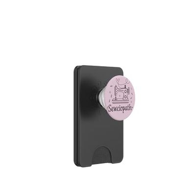 Sewciopath Costura Quilter Alcantarillados Costureras Artesanos PopSockets PopWallet para MagSafe