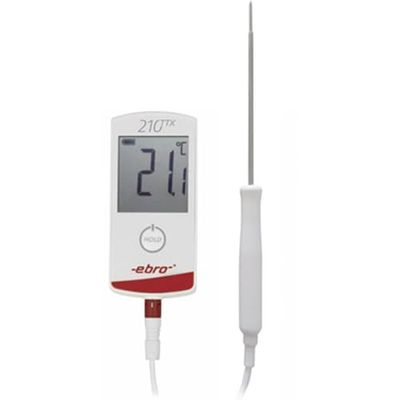 Ebro TTX 210 & TPE 200 temperaturmätare, mätområde, temperatur -30 till +199,9 °C, sensortyp T